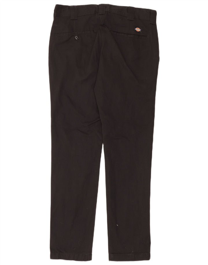 Dickies Herre Slim Fit Chino Bukser W32 L32 Sort Polyester