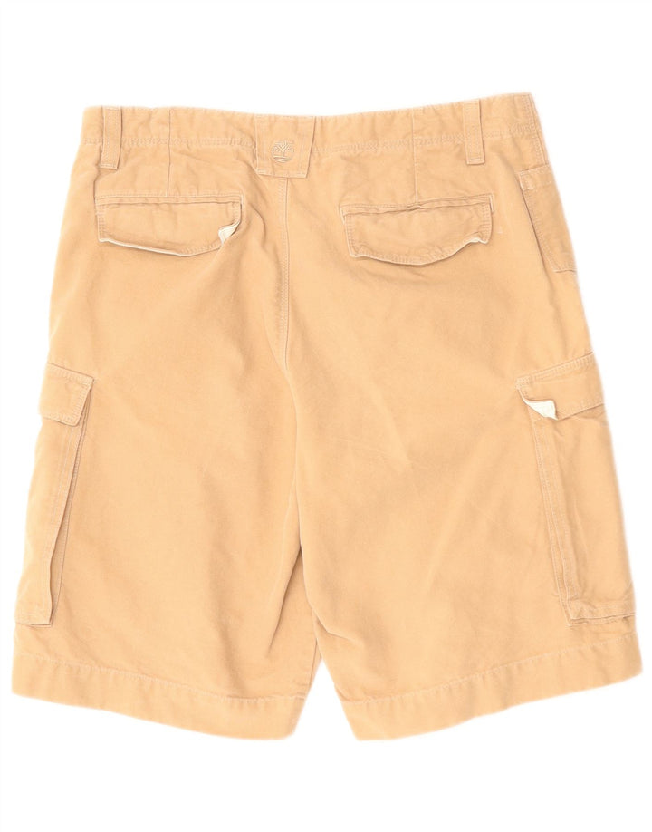 TIMBERLAND Herre Cargo Shorts W32 Medium Beige Bomuld