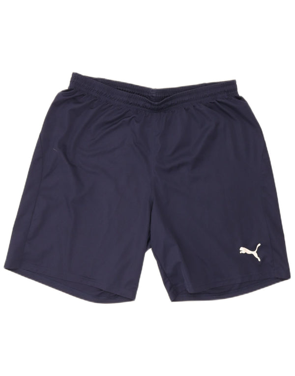 Puma herre sportsshorts XL marineblå