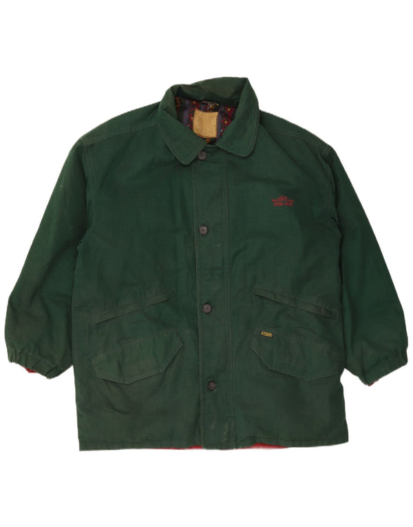 Ciesse Piumini Herre Utility Jacket UK 42 XL Grøn Bomuld