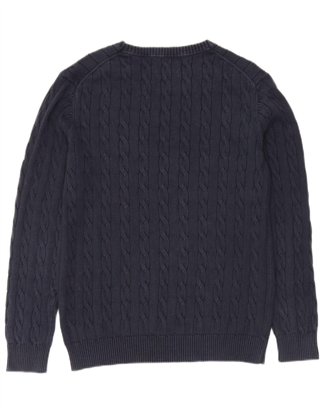 Gant Herre Boat Neck Jumper Sweater Stor Marineblå Bomuld