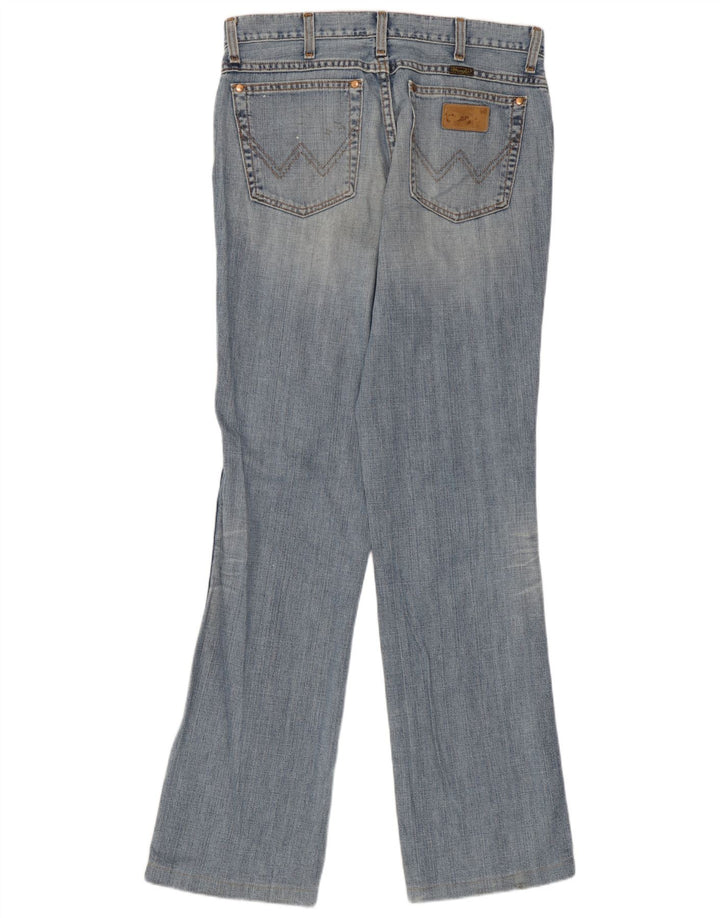Wrangler Dame Evolution Straight Jeans W33 L33 Blå Bomuld