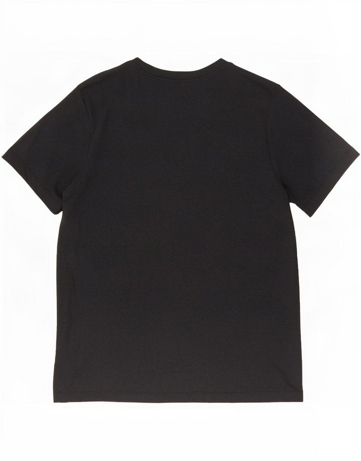 Nike Herre Dri Fit Grafisk T-Shirt Top Stor Sort Polyester