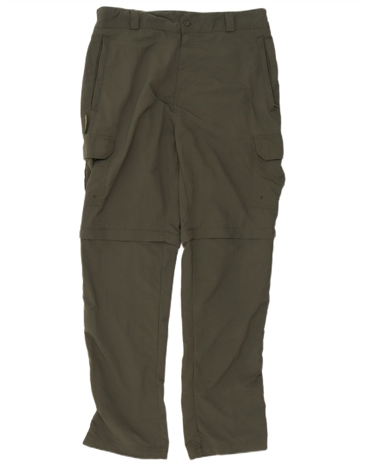 Mountain Warehouse Herre Straight Cargo Bukser W34 L32 Grøn Polyester