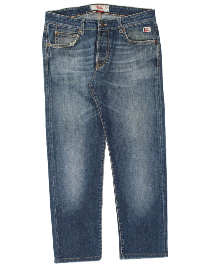 Roy Rogers Slim Jeans til mænd W32 L27 Blå