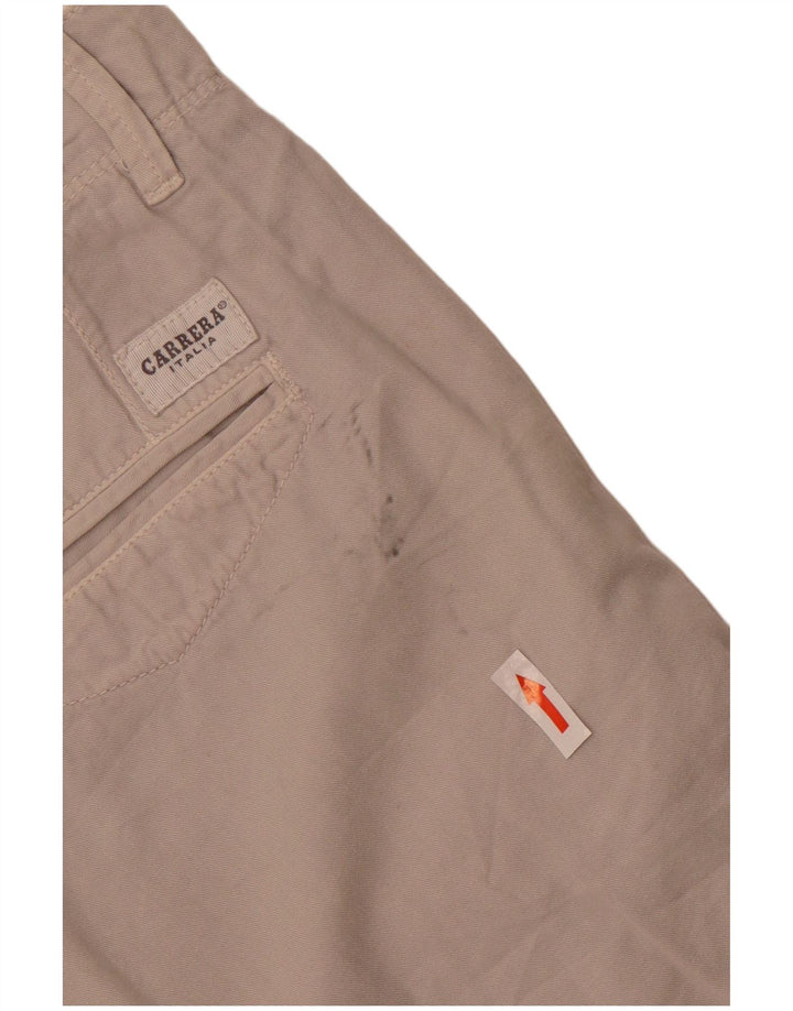 Carrera Herre Chino Shorts IT 56 3XL W38 Grå Bomuld