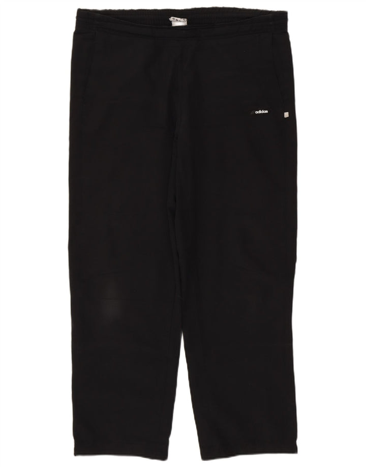 Adidas Træningsdragtsbukser til kvinder UK 14 Medium Sort Polyester