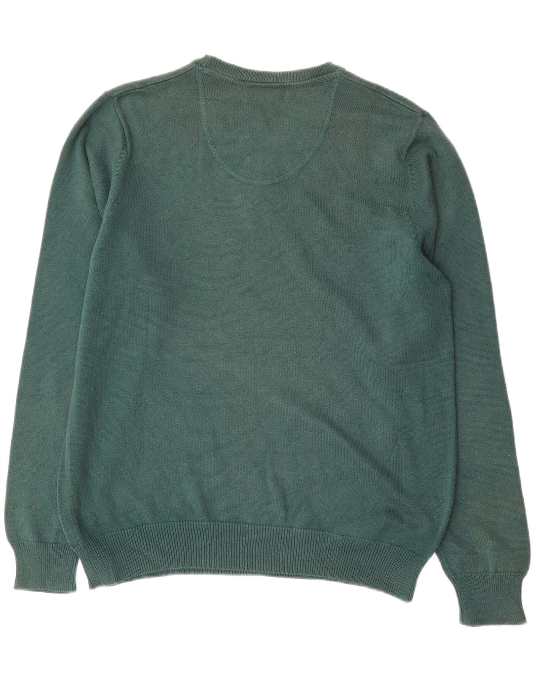 Marks & Spencer Herre Blue Harbor Crew Neck sweater mellemgrøn