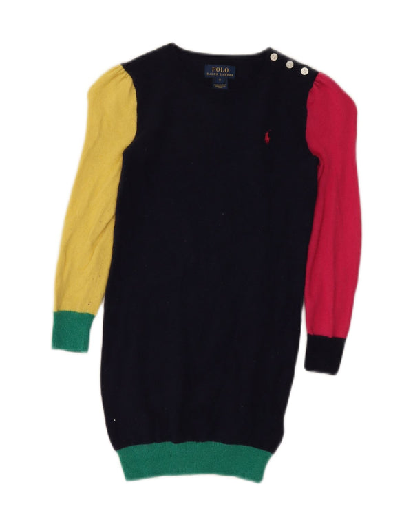 Polo Ralph Lauren Pige Jumper Kjole 5-6 år Flerfarvet Colourblock
