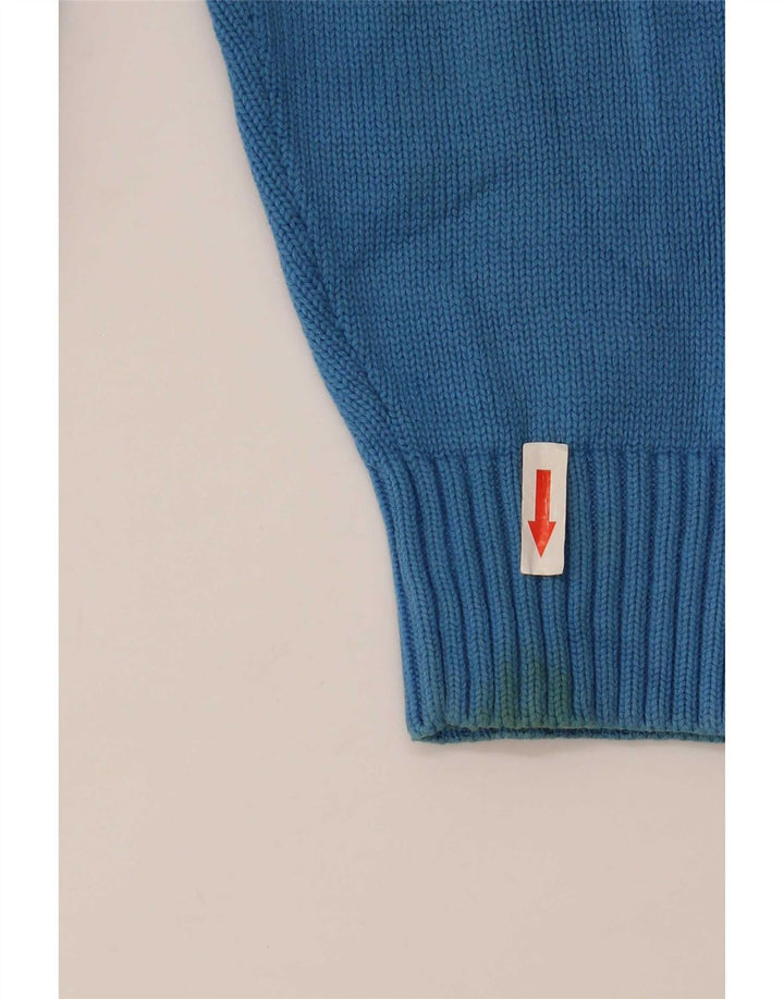 Tommy Hilfiger Herre Crew Neck sweater mellemblå bomuld