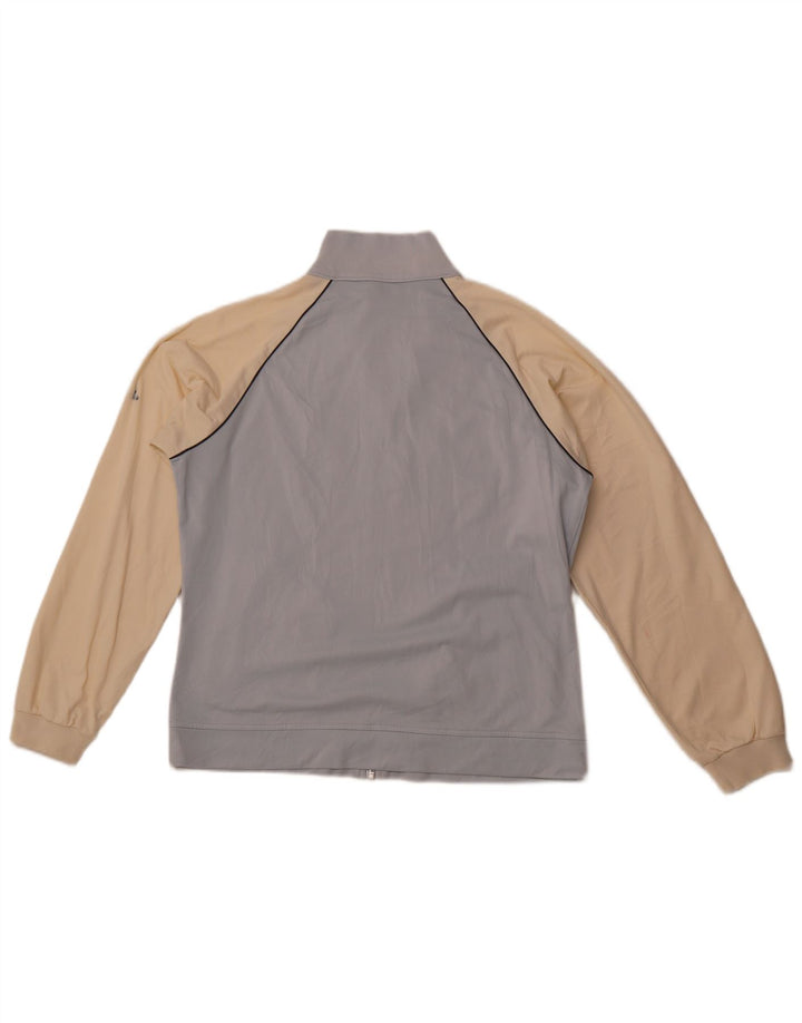 CHAMPION Dame træningsdragt topjakke UK 16 Stor blå farveblok