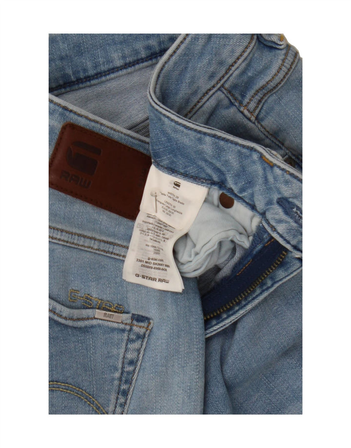G-STAR Womens Skinny Jeans W29 L30 Blue Cotton Vintage G-Star and Second-Hand G-Star from Messina Hembry 