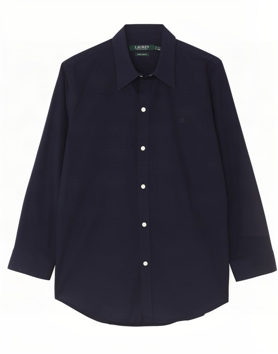 Ralph Lauren Dameskjorte UK 14 Medium Navyblå Bomuld