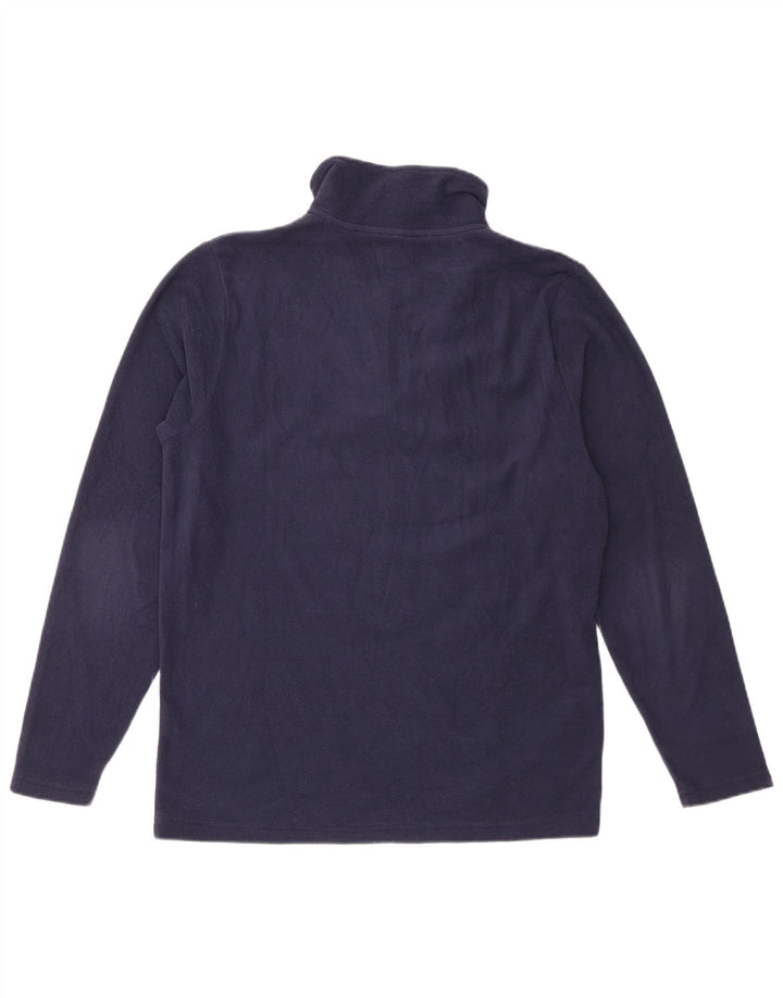 Avirex Herre lynlåshals Fleece Jumper Medium Navyblå Polyester