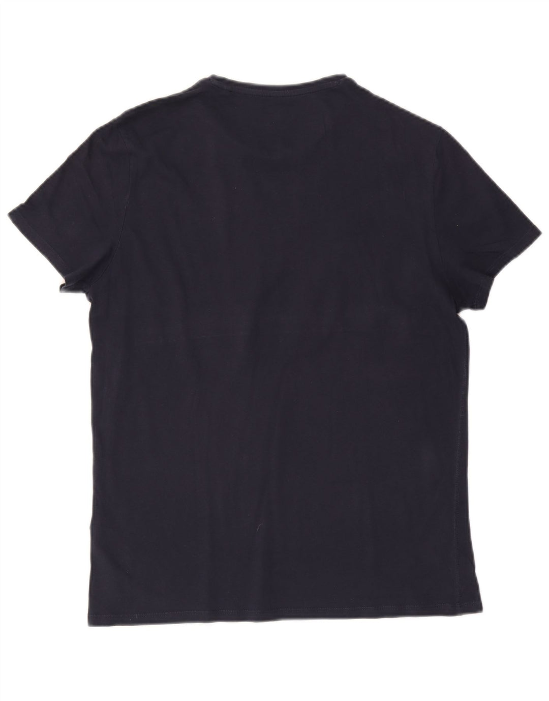 Guess Herre grafisk T-shirt Top Stor marineblå bomuld