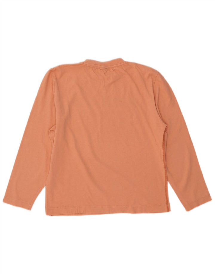 LEE Dame Grafisk Top Langærmet UK 12 Medium Orange