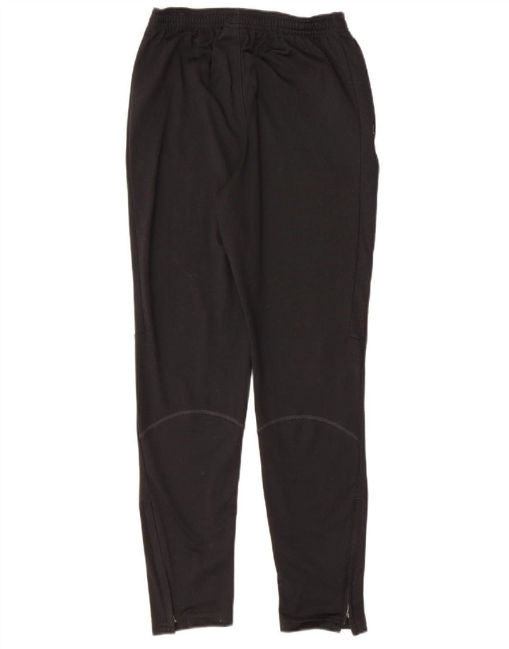 NIKE Boys Dri Fit Tracksuit Trousers 13-14 Years XL  Black Polyester