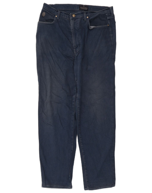 Trussardi Womens Tapered Jeans IT 46 Large W32 L28 Blue