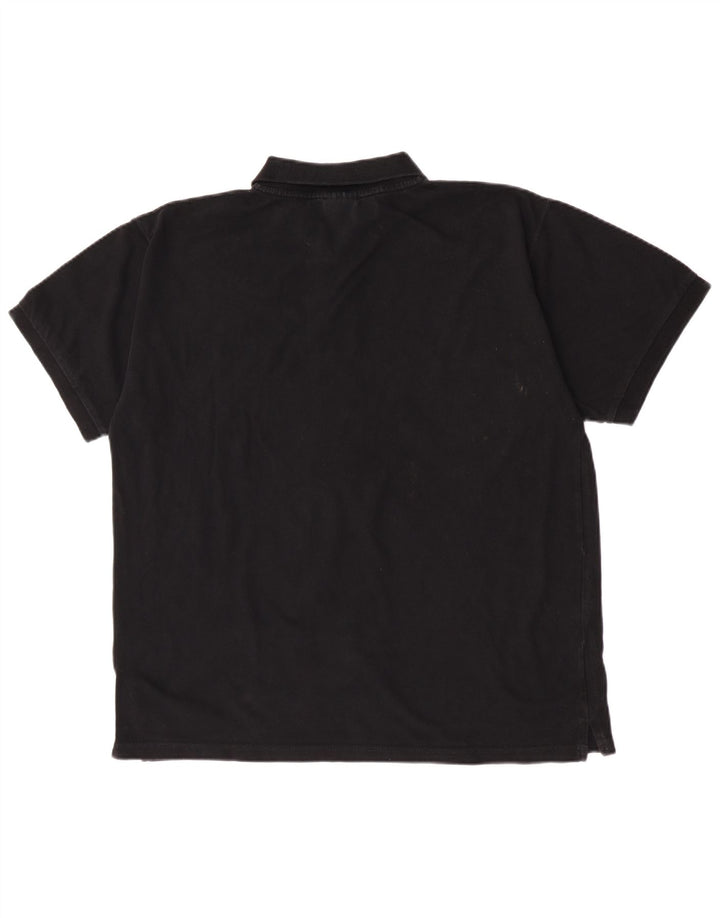 Reebok herre poloshirt stor sort bomuld