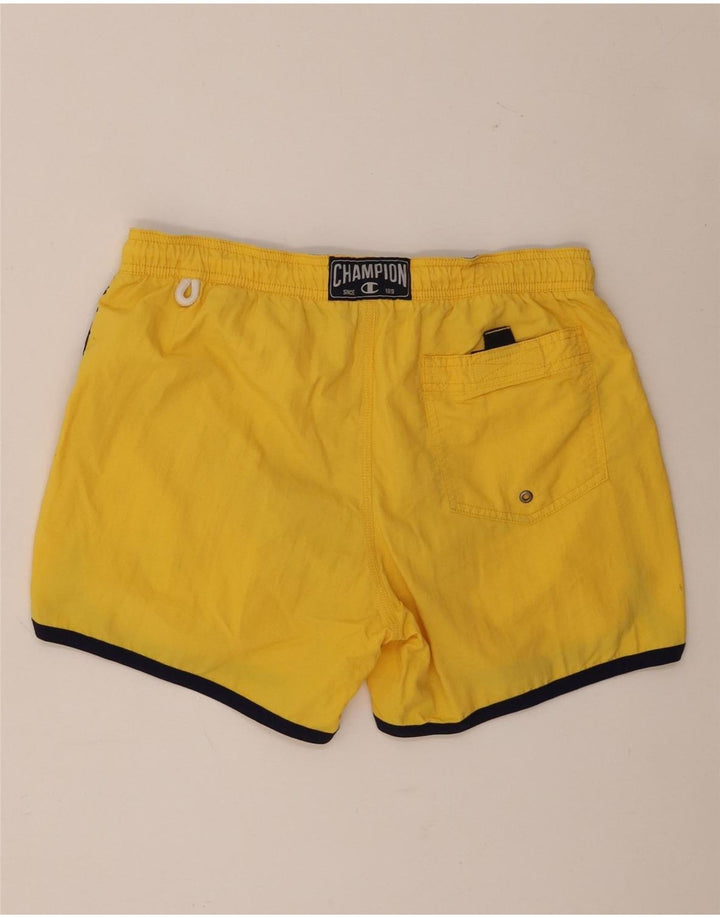 Champion Herre grafiske svømmeshorts Medium Gul