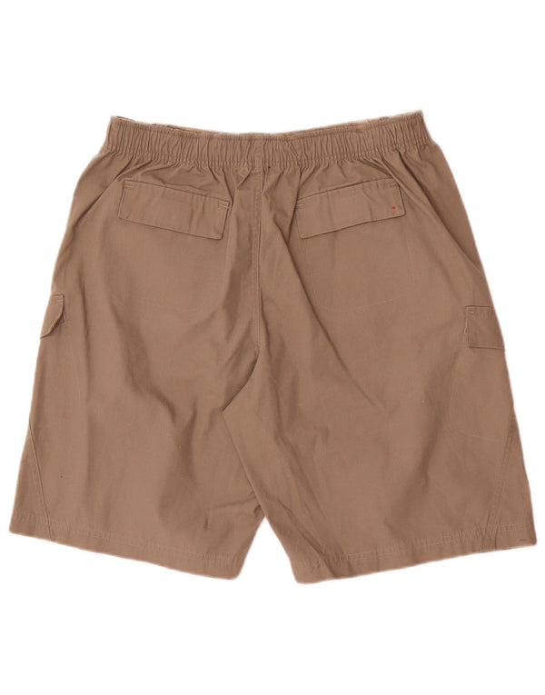 Fred Perry Boys Cargo Shorts 15-16 år XL W30 Brun Polyester