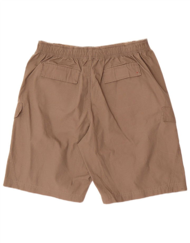 Fred Perry Boys Cargo Shorts 15-16 år XL W30 Brun Polyester