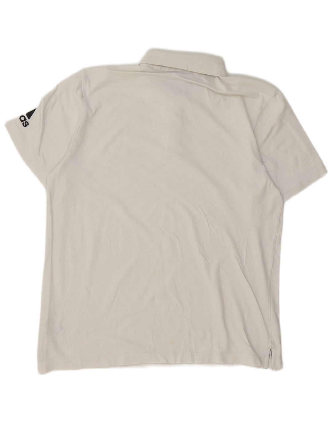 Adidas Polo Shirt til mænd Stor hvid bomuld