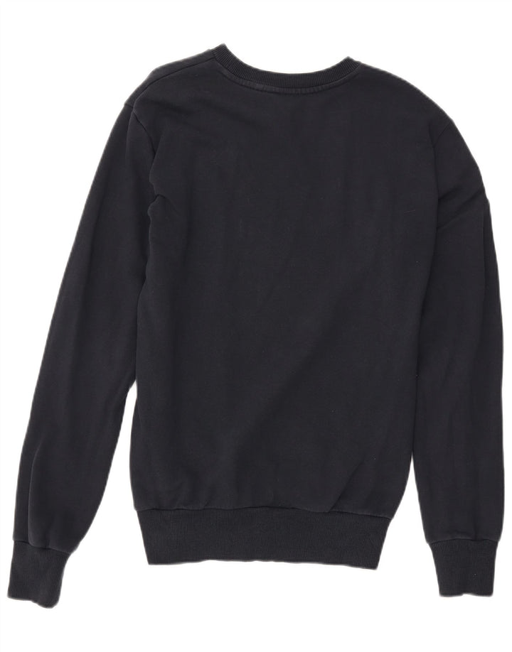 Woolrich Herre Penn-Rich Graphic Sweatshirt Jumper lille marineblå bomuld