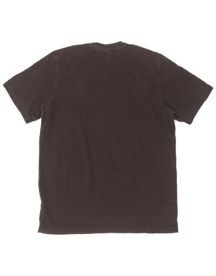 Adidas Herre grafisk T-shirt Top Medium Sort Bomuld