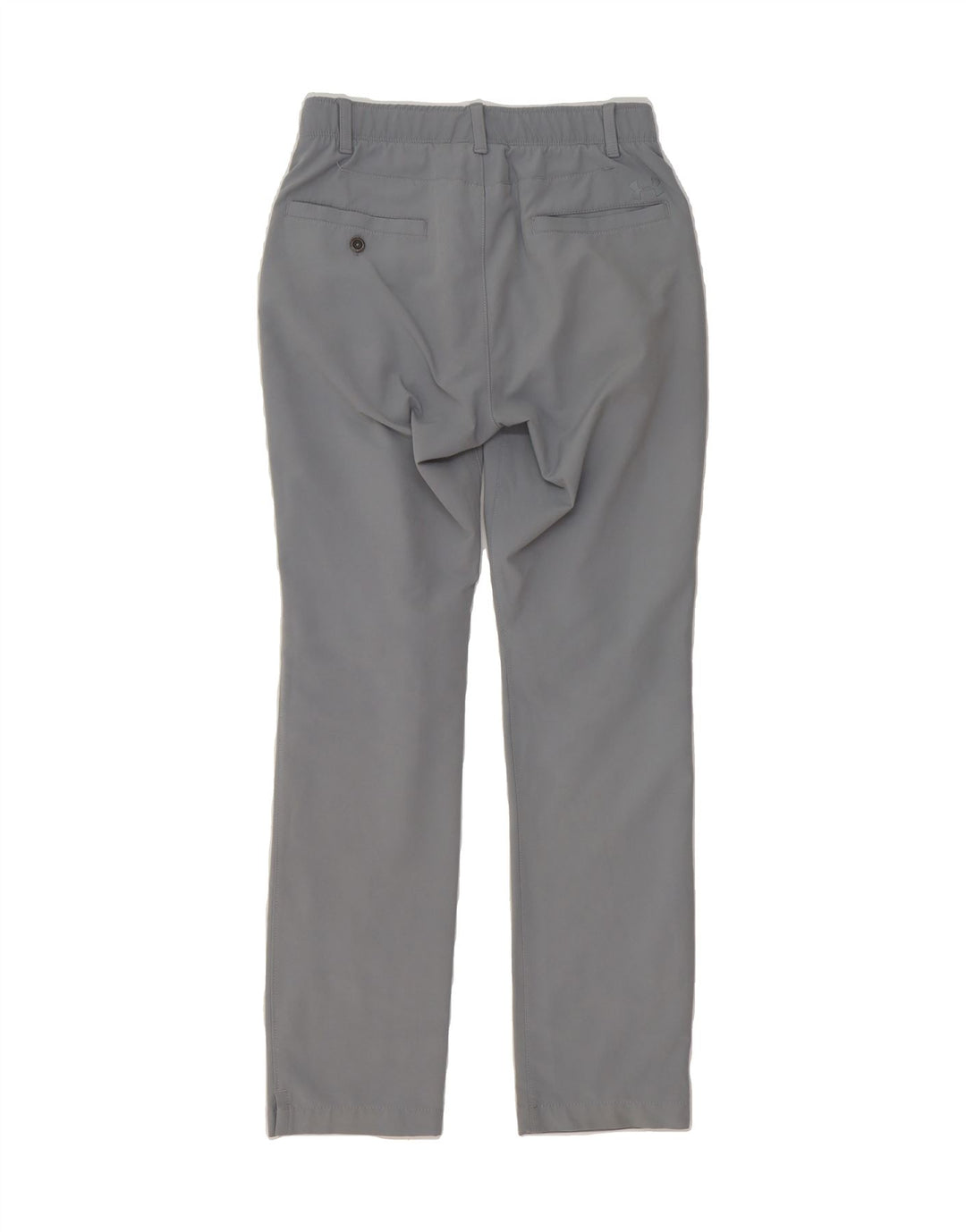 UNDER ARMOUR Mens Slim Chino Trousers W30 L32 Blue Polyester Vintage Under Armour and Second-Hand Under Armour from Messina Hembry 