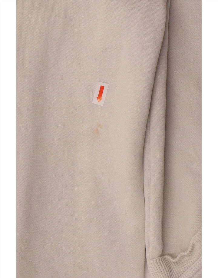 PUMA hættetrøje med lynlås til kvinder UK 10 Small White