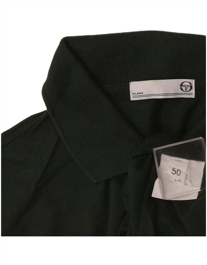 Sergio Tacchini Polo Shirt til mænd IT 50 Medium Grøn