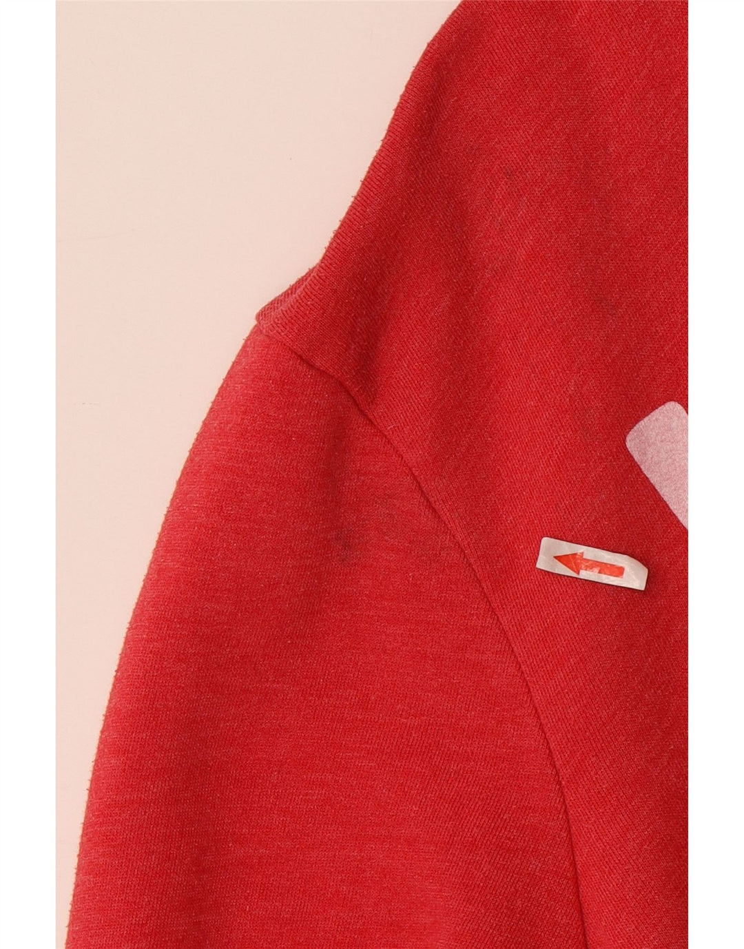 JACK WILLS Grafisk hættetrøje til mænd Medium rød bomuld