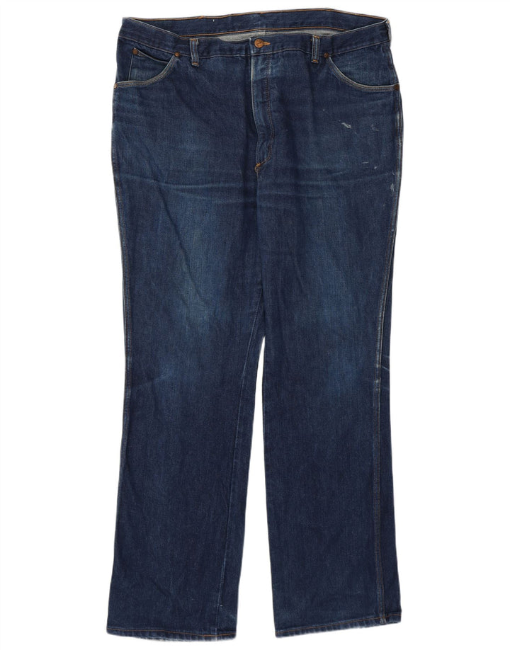 Wrangler Straight Jeans til mænd W40 L31 Marineblå