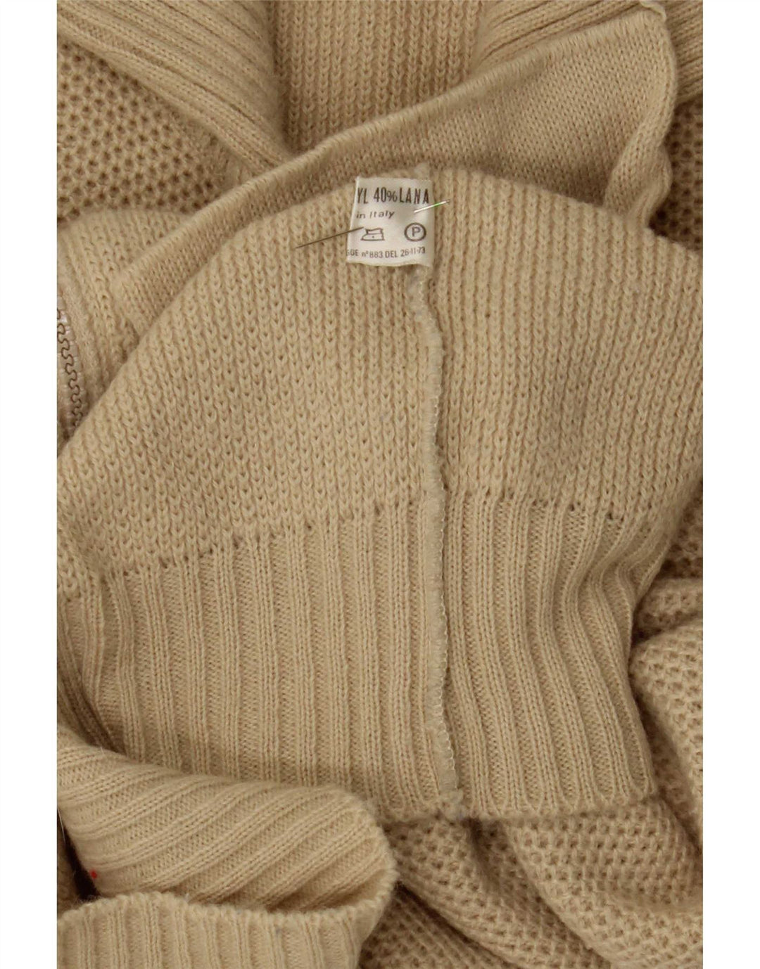 Gordon Herre cardigan sweater Medium Beige Polyester