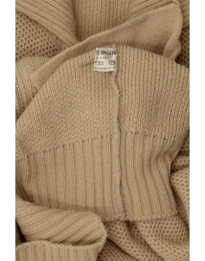 Gordon Herre cardigan sweater Medium Beige Polyester