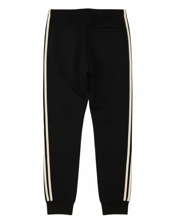 Adidas Drenge Træningsdragt Bukser Joggers 13-14 År Sort Polyester