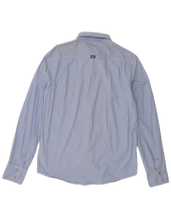 Superdry herreskjorte medium blå bomuld
