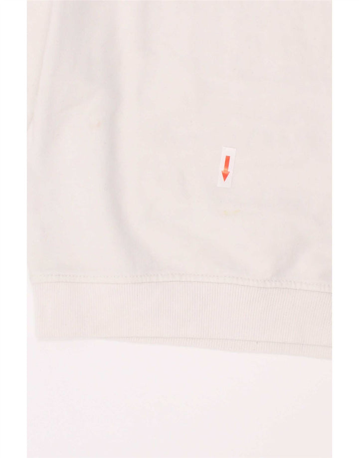 Dkny Boys Graphic Sweatshirt Jumper 2-3 År Hvid Bomuld