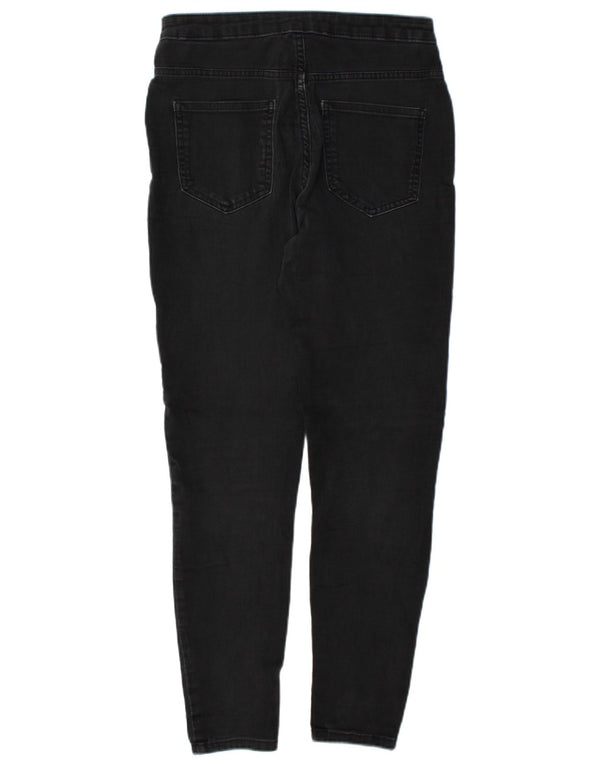 Marks & Spencer Dame Super Skinny Jeans UK 12 Medium W28 L29 Grå Bomuld