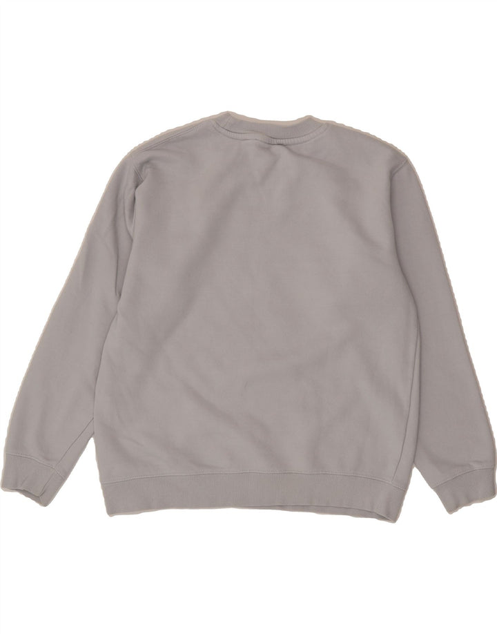 ZARA Mens Graphic Sweatshirt Jumper Small Blue Cotton Vintage Zara and Second-Hand Zara from Messina Hembry 