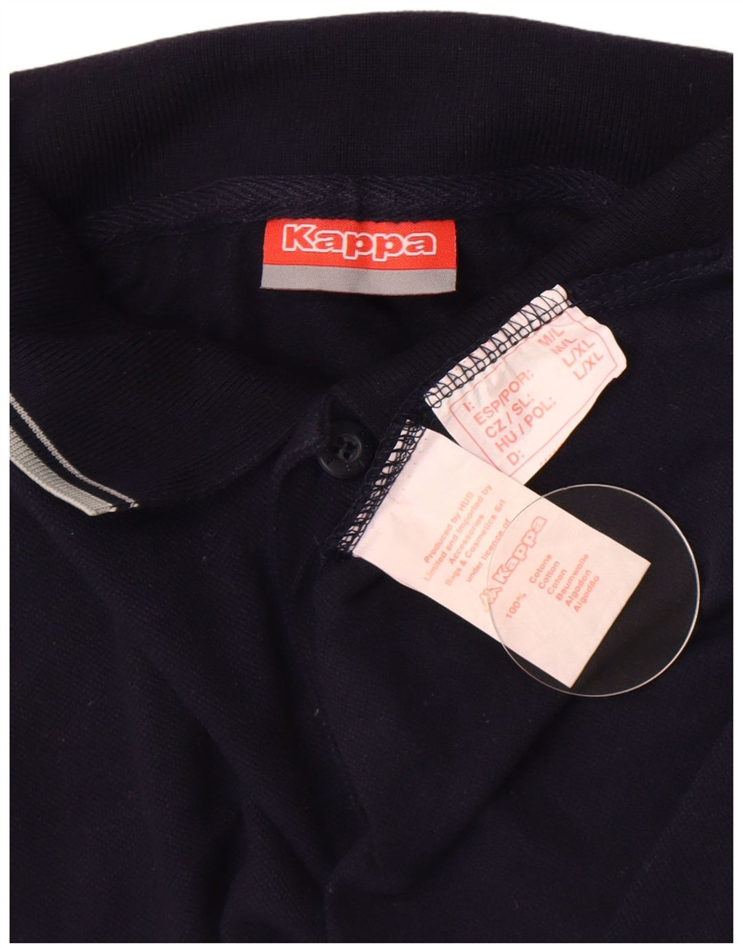 Kappa herre poloshirt Medium marineblå bomuld