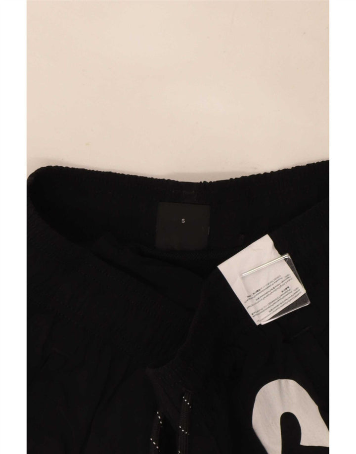 Hugo Boss Herre grafiske badeshorts Små sorte polyamid