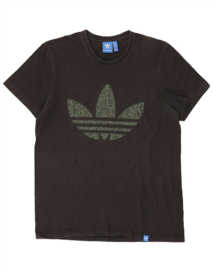 Adidas Grafisk T-shirt top til mænd, stor sort
