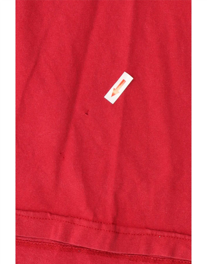 Vans Herre Grafisk T-Shirt Top Stor Rød