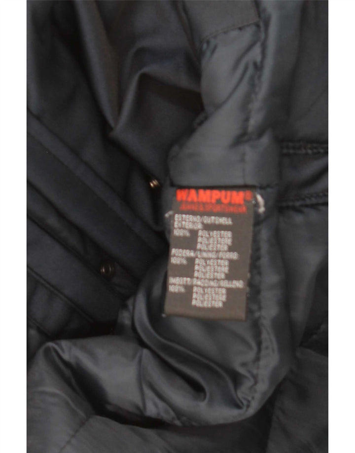 Wampum Herre Utility Jacket UK 38 Medium Navy Blue Polyester