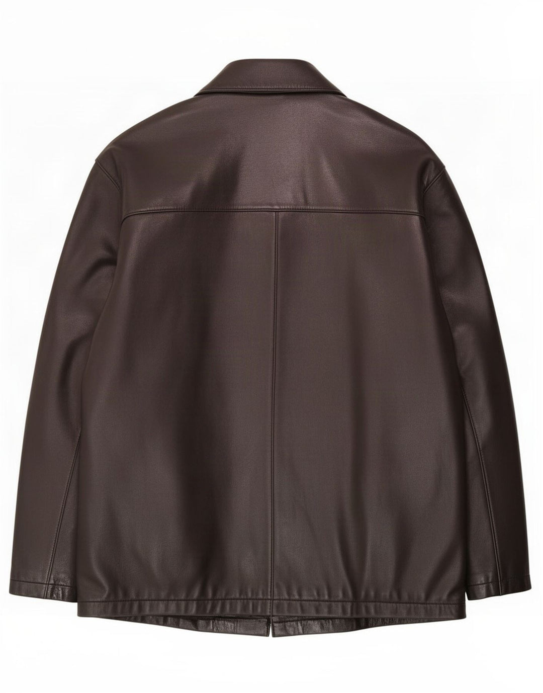 Barnardo Herre Læderjakke UK 38 Medium Sort