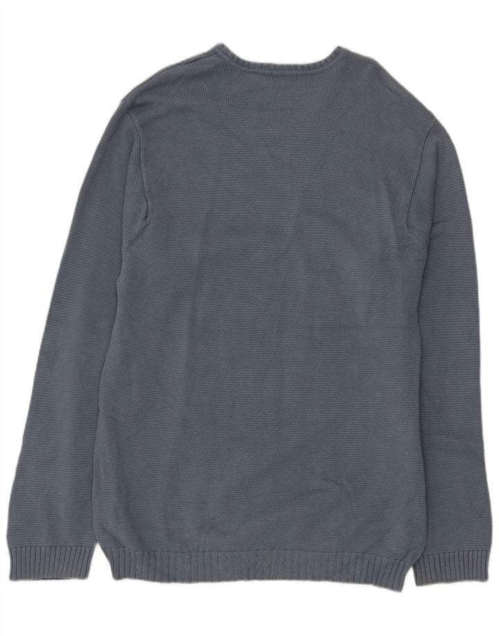 IZOD Herre V-hals sweater XL Blå Bomuld