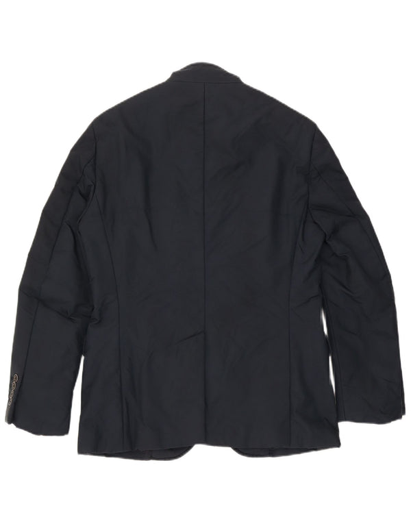 Refrigiwear Herre Blazer Windbreaker Jacket IT 48 Medium Navy Blue Nylon