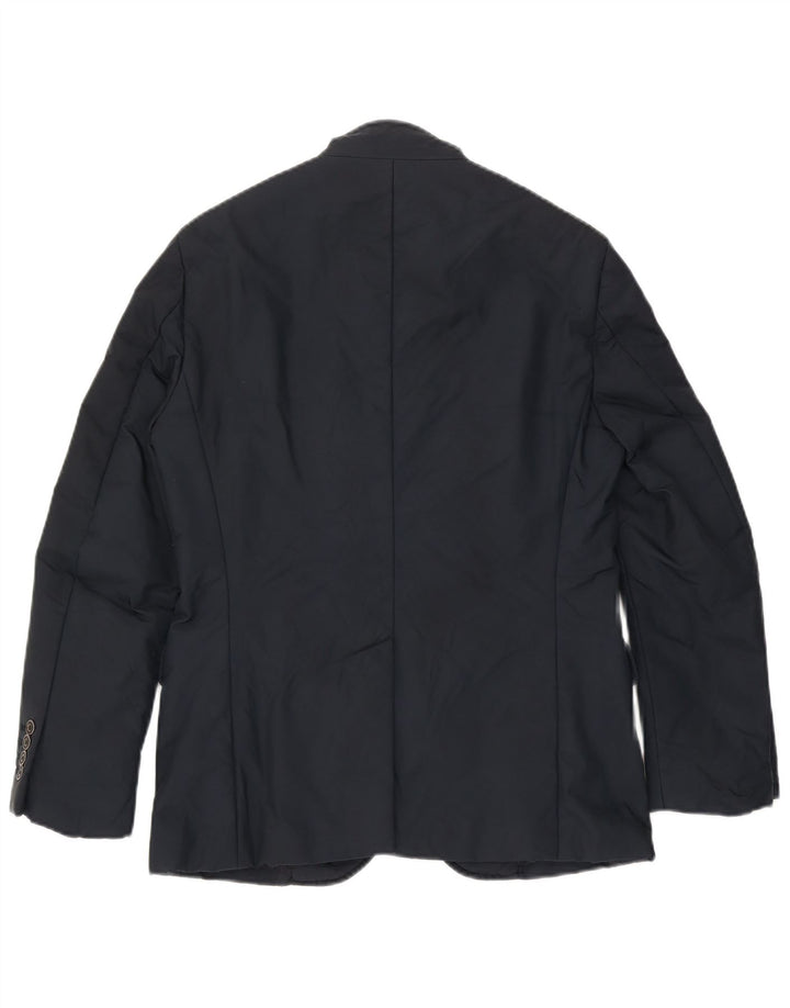 Refrigiwear Herre Blazer Windbreaker Jacket IT 48 Medium Navy Blue Nylon